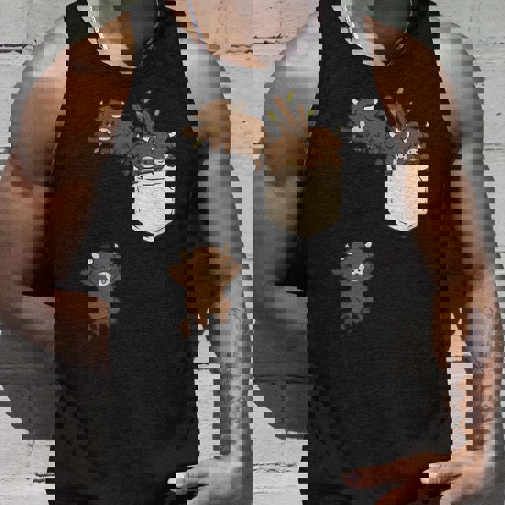 面白いバッファローバイソンかわいい遊び。 タンクトップ 彼への贈り物