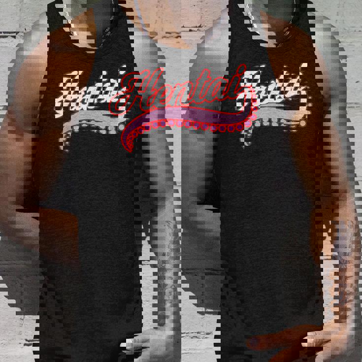 面白い変態アニメシャツ 変態触手テールギャグtシャツ タンクトップ 彼への贈り物