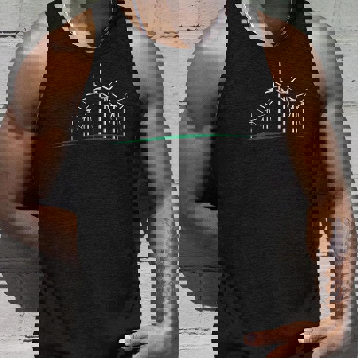 風車の風力発電設計 タンクトップ 彼への贈り物