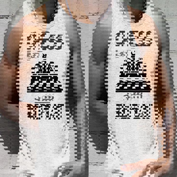 Chess Play チェス盤 チェスマット ギフトアイデア タンクトップ 彼への贈り物