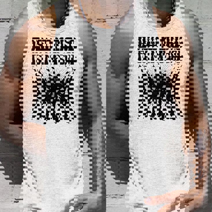 Disco Music It's In Myoul ヴィンテージ 70年代 ダンシング レトロダンス タンクトップ 彼への贈り物