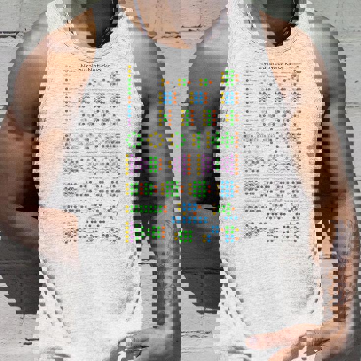 Geeky Neural Networks動物園コンピュータプログラマー教師オタク タンクトップ 彼への贈り物