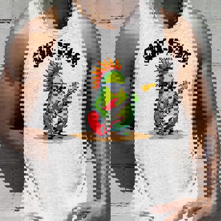 Guactar 面白い アボカド愛好家 食べ物 駄洒落プリント メンズ レディース キッズ タンクトップ 彼への贈り物