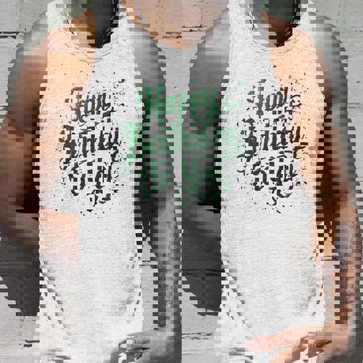 Happy Birthday To You バースデーパーティー メンズ レディース キッズ タンクトップ 彼への贈り物