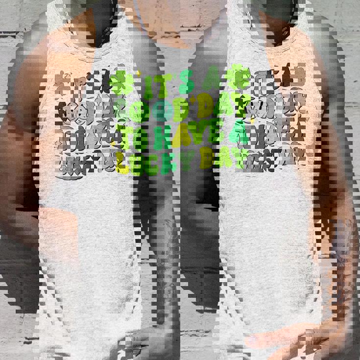 It's A Good Day To Have Luckyt Patrick Day シャムロック アイリッシュ タンクトップ 彼への贈り物