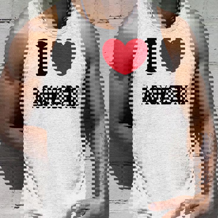 I Love Aomori 青森が大好き タンクトップ 彼への贈り物