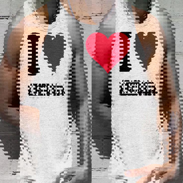 I Love Australia タンクトップ 彼への贈り物