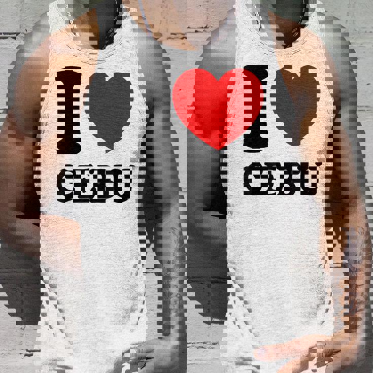 I Love Cebu フィリピン フィリピン人 タンクトップ 彼への贈り物