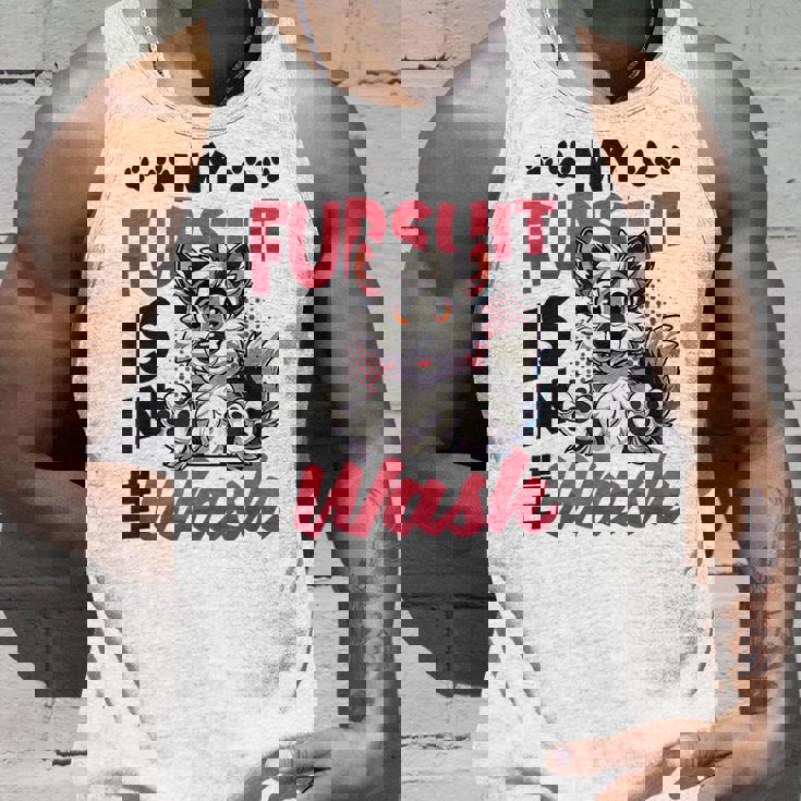 My Fursuit Is In The Wash Furry Fandom。 タンクトップ 彼への贈り物