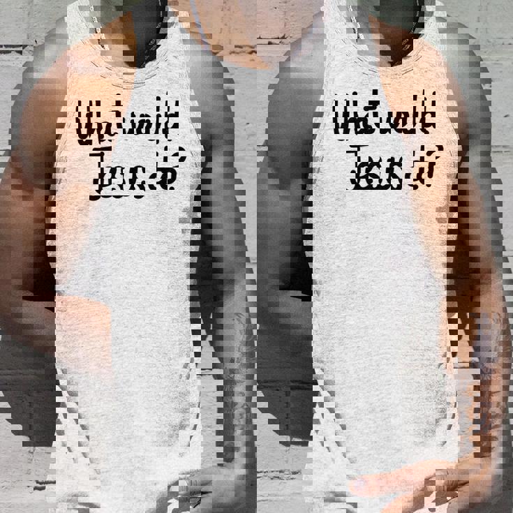 What Would Jesus Do 長袖tシャツ タンクトップ 彼への贈り物