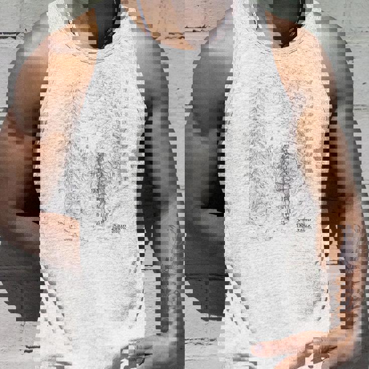 【公式】『オクトパストラベラー0』キービジュアル ラインアート タンクトップ 彼への贈り物