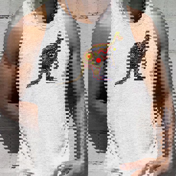 アボリジニアート カンガルー。 タンクトップ 彼への贈り物