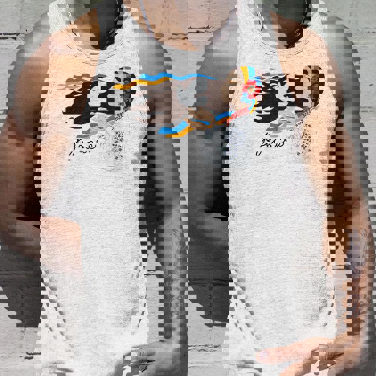 ウクライナの少女がウクライナの平和を支援 タンクトップ 彼への贈り物