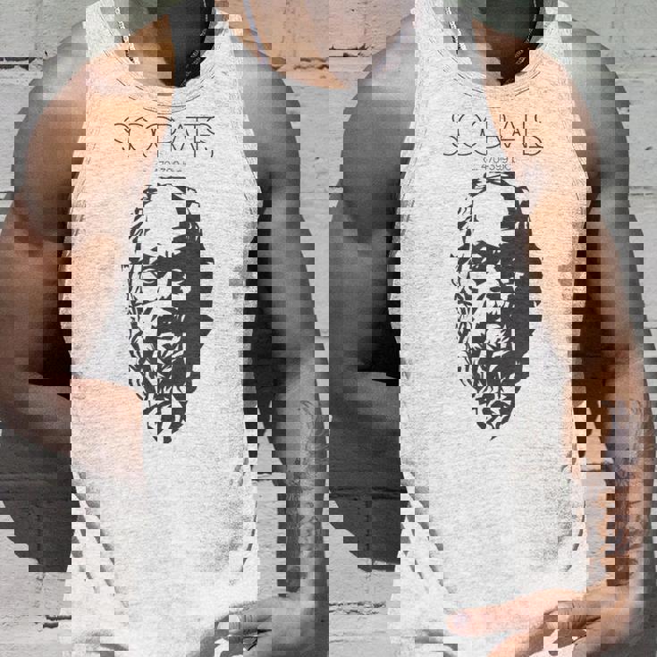 ソクラテスtシャツ 古代ギリシャ哲学者 タンクトップ 彼への贈り物