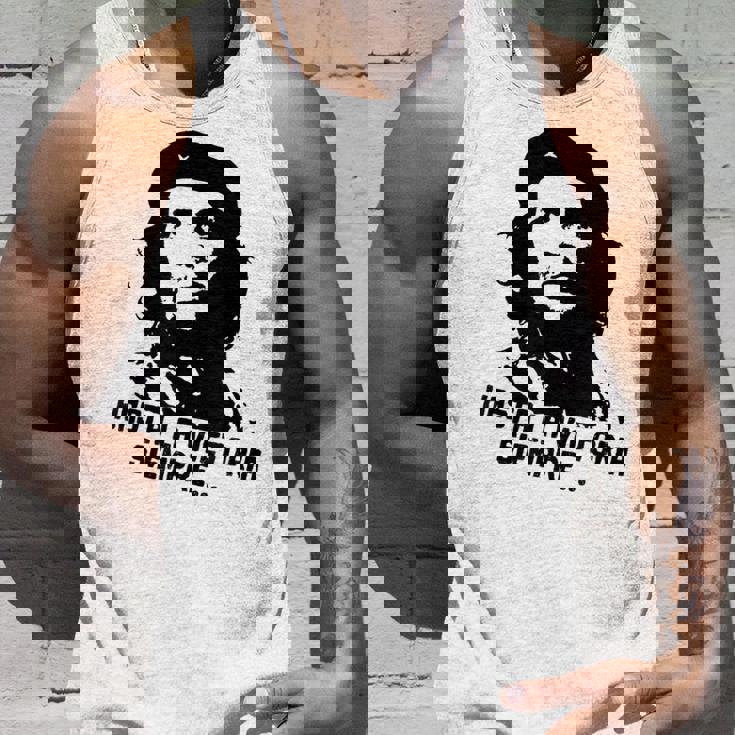 チェ・ゲバラ・キューバ革命「ハスタ・ラ・ヴィクトリア・シェンプレ」 タンクトップ 彼への贈り物