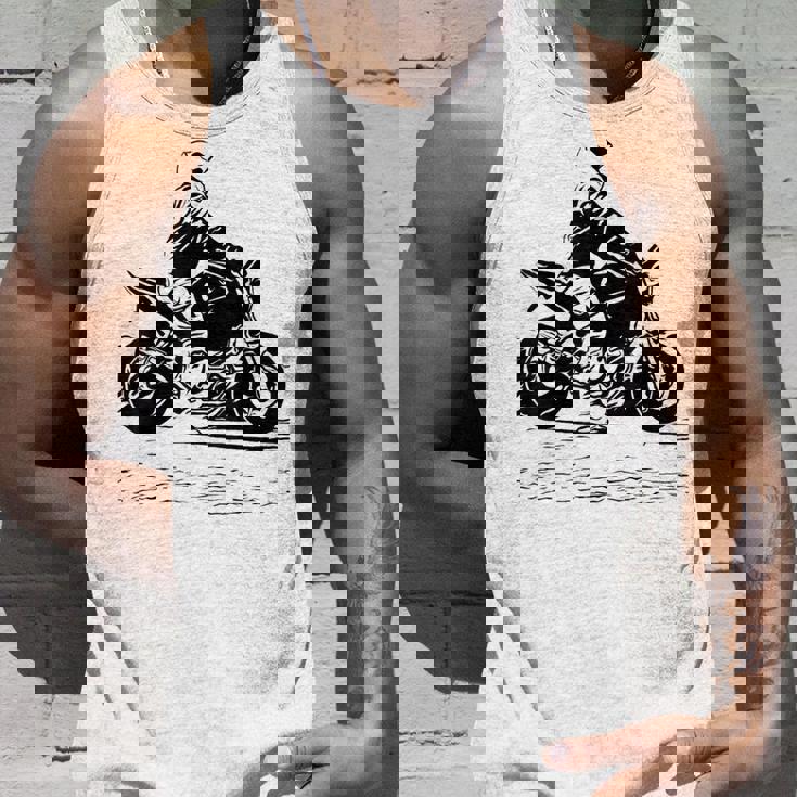 バイク オリジナル作品 タトゥーバイカーv650-Twin Cafe タンクトップ 彼への贈り物