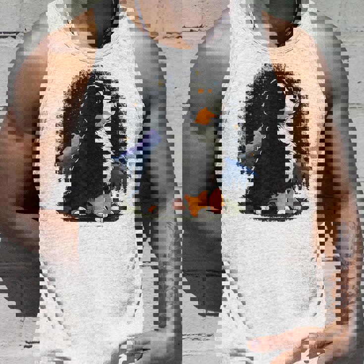 バーニーズマウンテンドッグ かわいいバーニーズマウンテンドッグ タンクトップ 彼への贈り物