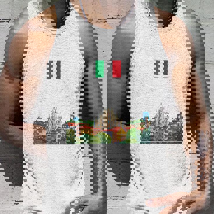 ミラノ お土産 イタリア 旅行 ミラノ バケーション イタリア国旗 タンクトップ 彼への贈り物