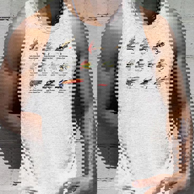 ヴィンテージ フライフィッシングルアー カラーtシャツ タンクトップ 彼への贈り物