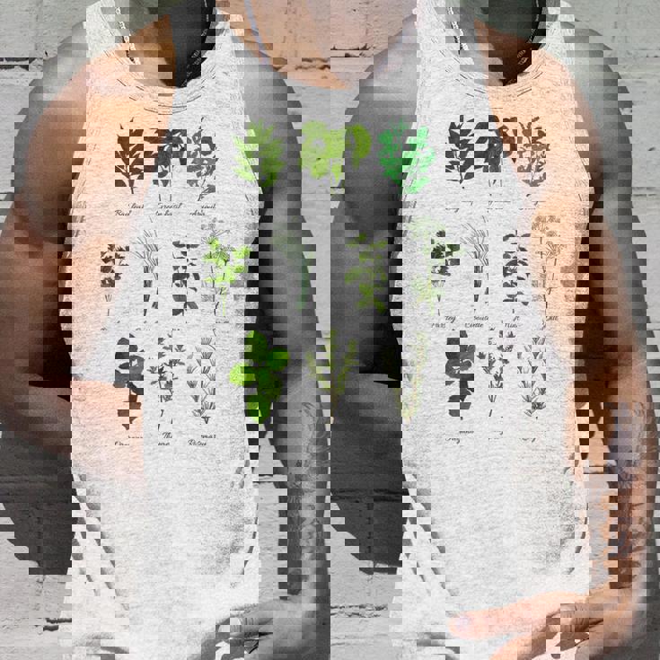 ヴィンテージボタニカルハーブ ハーブコレクション ハーバリスト タンクトップ 彼への贈り物