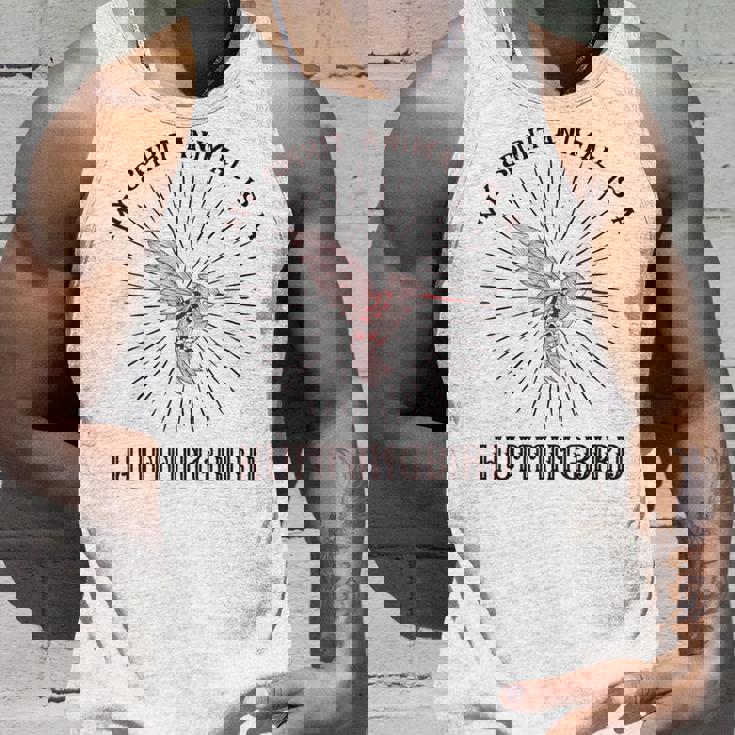 私のスピリットアニマルはハミングバード タンクトップ 彼への贈り物