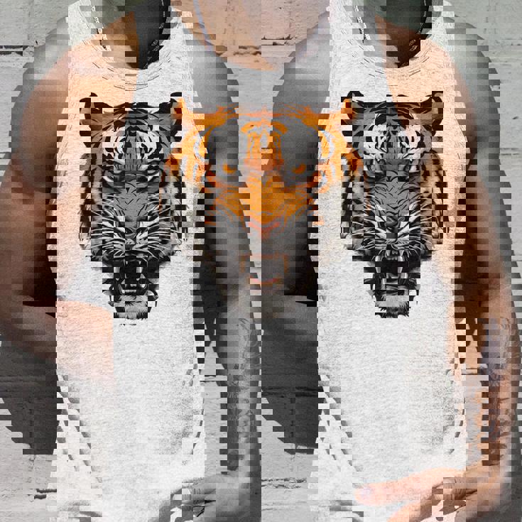 虎の肖像画 虎の恋人 野生動物 森の恋人 タンクトップ 彼への贈り物
