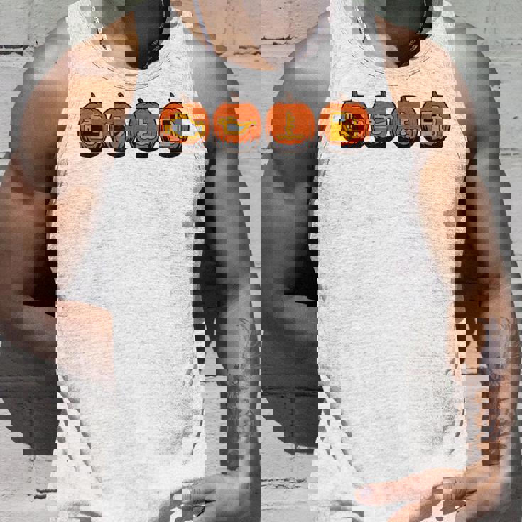 車の警告灯 面白いメカニック ハロウィン パンプキン オレンジ タンクトップ 彼への贈り物