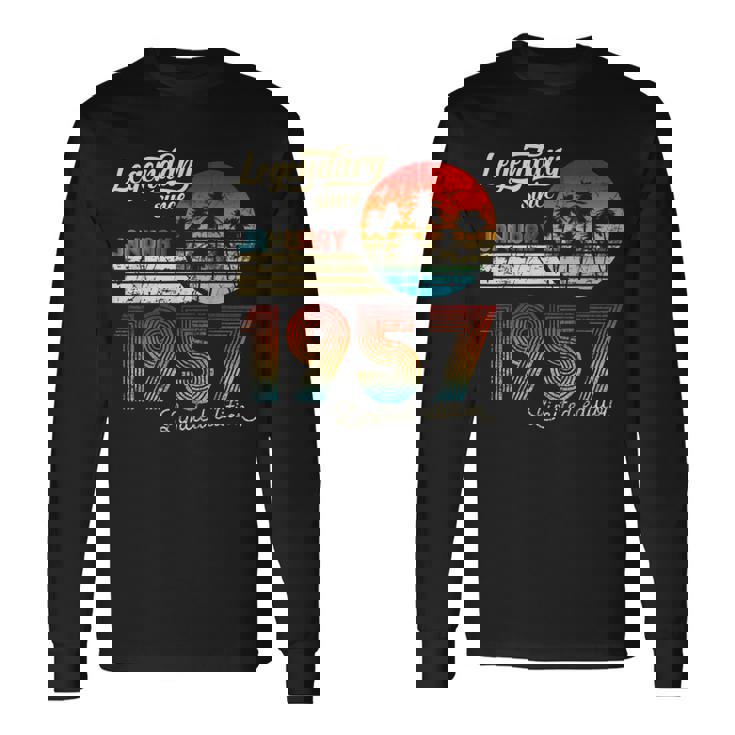 1957年1月から誕生日伝説のギフト 長袖Tシャツ