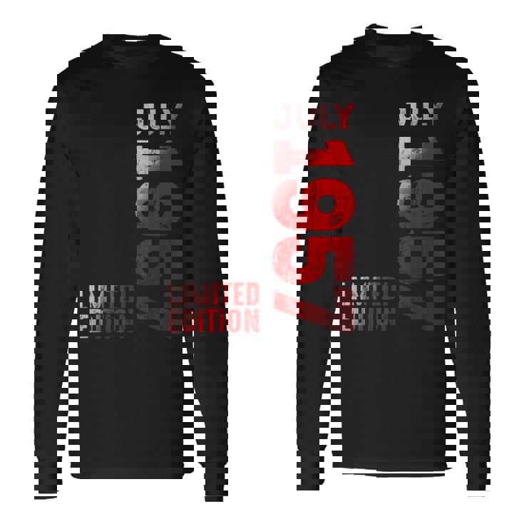 1957年7月 伝説の年 1957 レトロ 1957 ヴィンテージ 1957 長袖Tシャツ