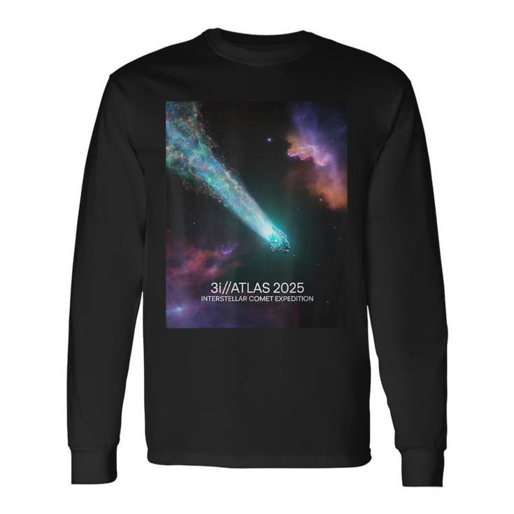 3IAtlas 2025 Astronomía Cósmica Espacial Cometa Interestelar Camiseta de manga larga