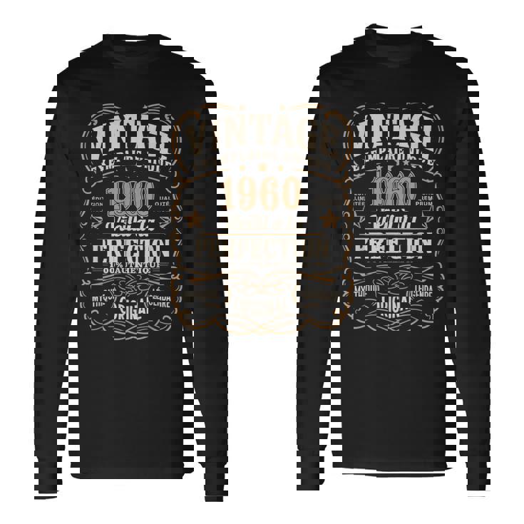 65 Ans Homme 1960 Anniversaire T 65 Ans Homme 1960 T-shirt à manches longues