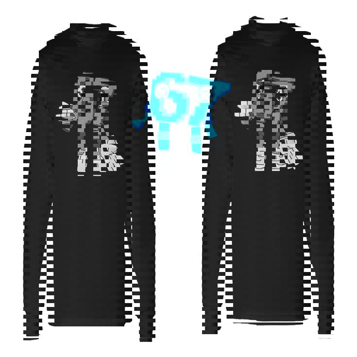 67 シークレットブレイン イタリアンシックスセブン ビデオゲーム 長袖Tシャツ