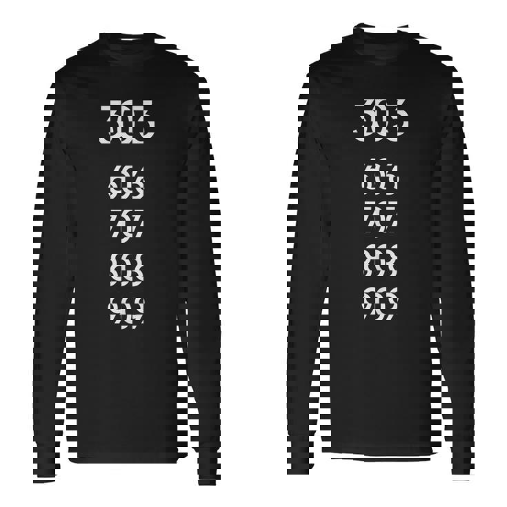 Acid House 303、606、707、808、909 長袖Tシャツ