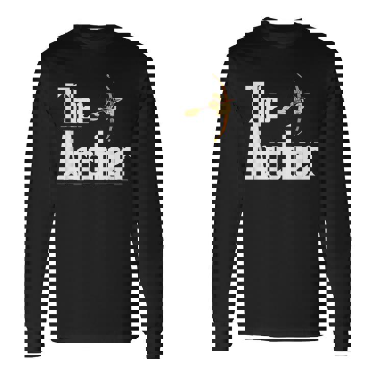 Arche De Tir À L'arc Cadeau Pour Homme T-shirt à manches longues