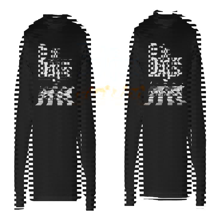 The Beagles ビーグル犬の飼い主、ビーグル犬の恋人、犬の恋人への贈り物 長袖Tシャツ