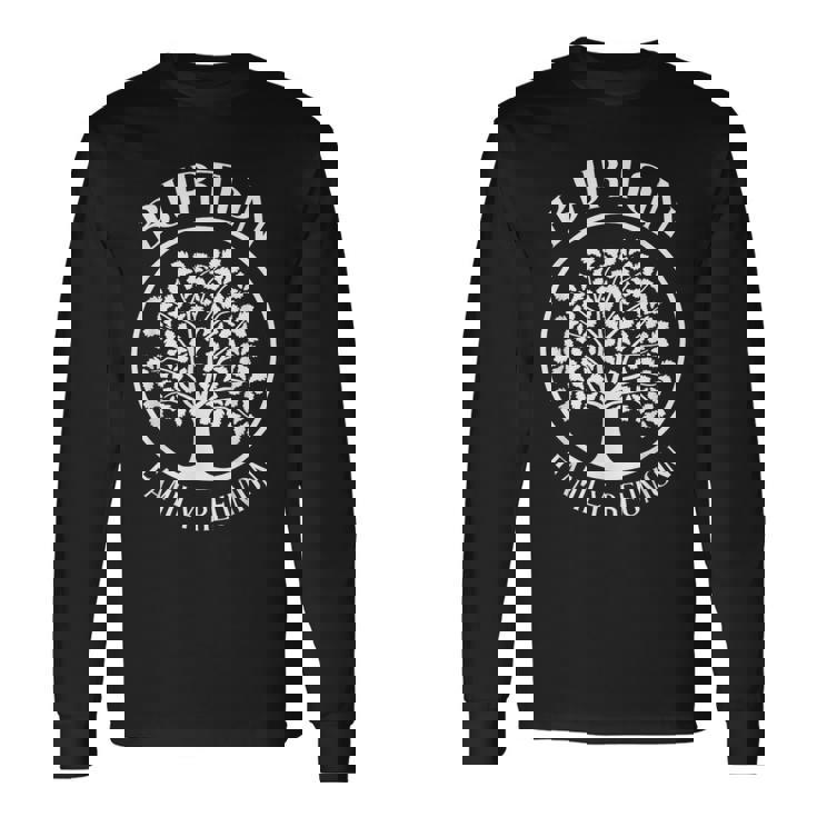 Burtonバートン 家族同窓会 強い根の木々 長袖Tシャツ