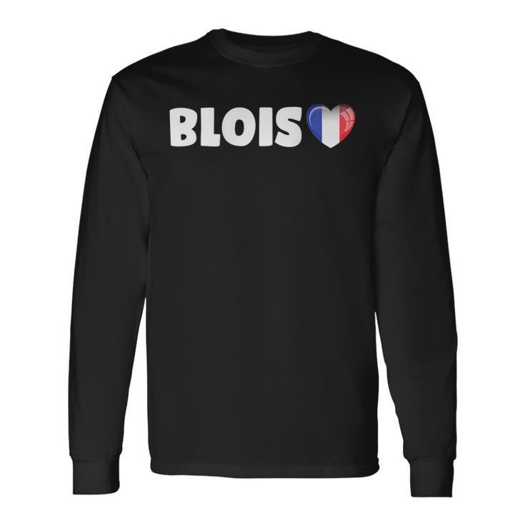 Cadeauille Blois La Franceouvenir Blois T-shirt à manches longues