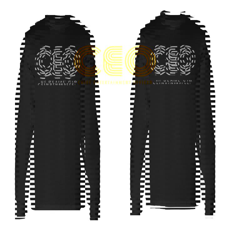 Ceo チーフエンターテインメントオフィサー 長袖Tシャツ