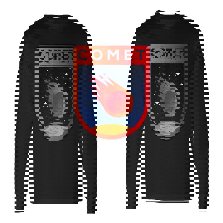 Comet コメット 宇宙 スノーボール 宇宙 トラベラー 隕石 コメット 長袖Tシャツ