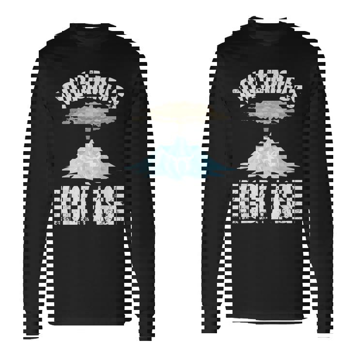 Coololcano メンズ レディース キッズ 火山灰 火山愛好家 長袖Tシャツ