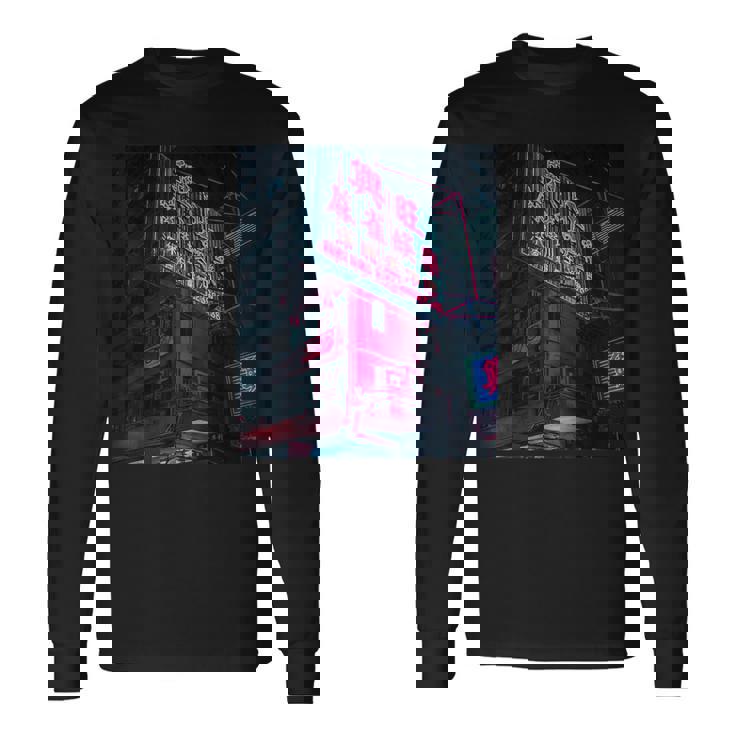 Cyberpunk Clothing、香港サイバーパンクストリートウェア 長袖Tシャツ
