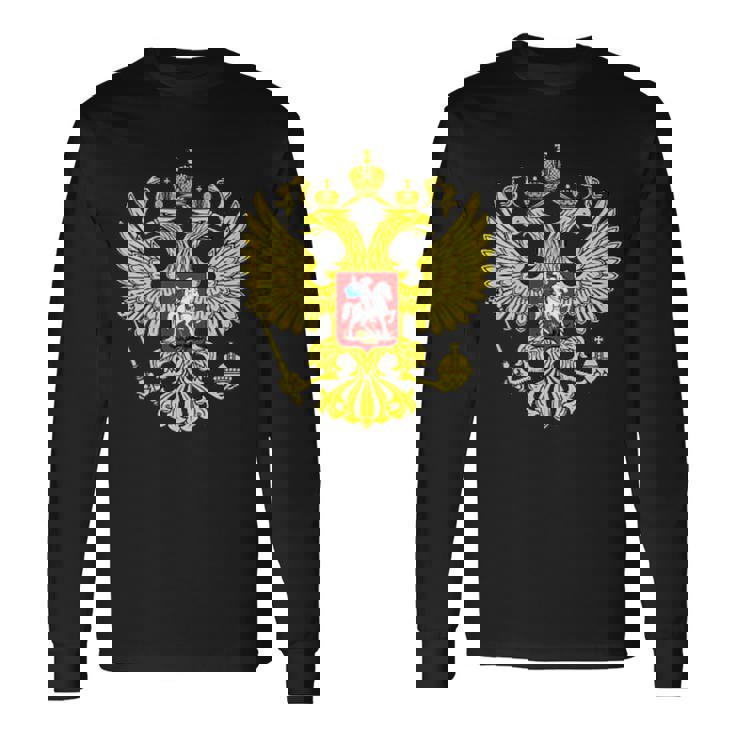 De L'aigle Russe Unionoviétique Cccp Ussr Russie T-shirt à manches longues