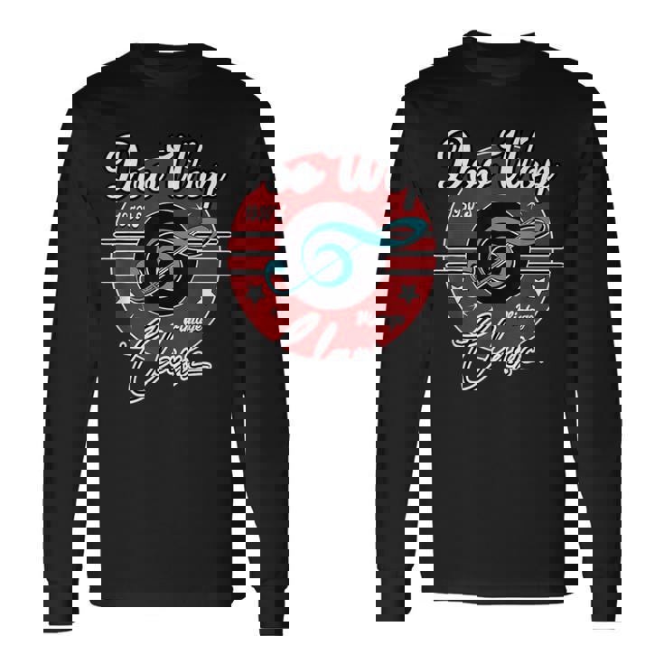 Doo Wop 1950年代 レトロ 50年代 服 ヴィンテージ ロカビリー 長袖Tシャツ