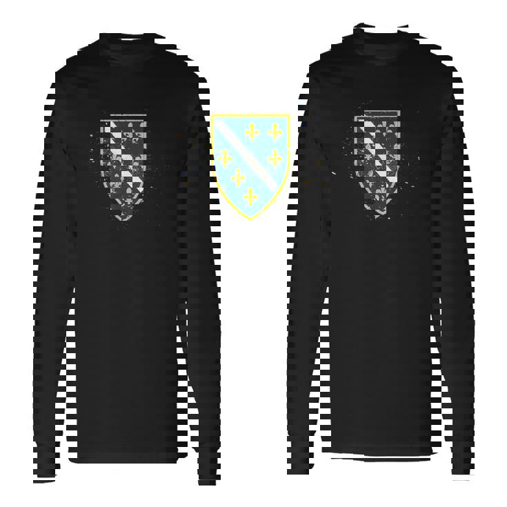 Emblema De Bosnia Para Todos Bosnia Camiseta de manga larga
