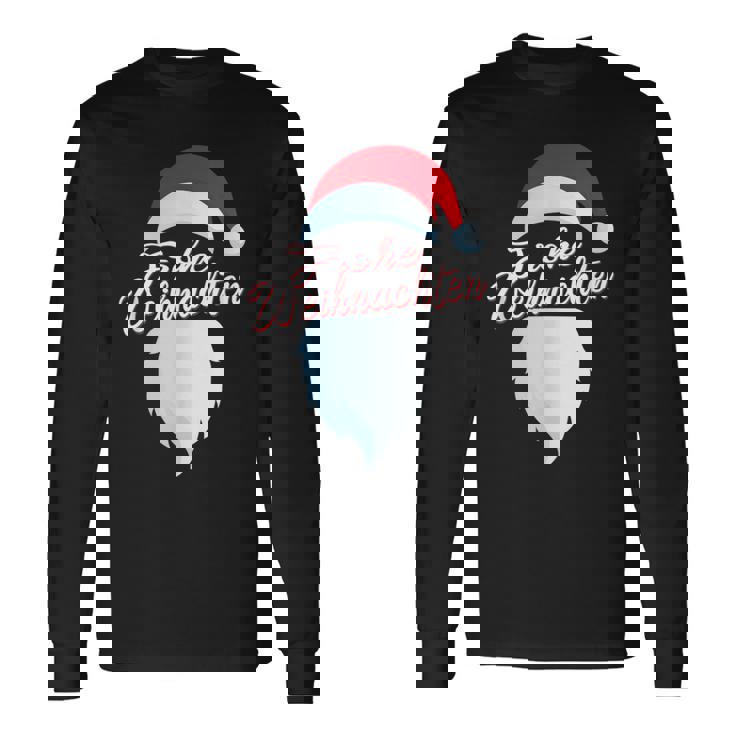 Frohe Weihnachten Christmas Xmas Weihnacht Langarmshirts Geschenkideen