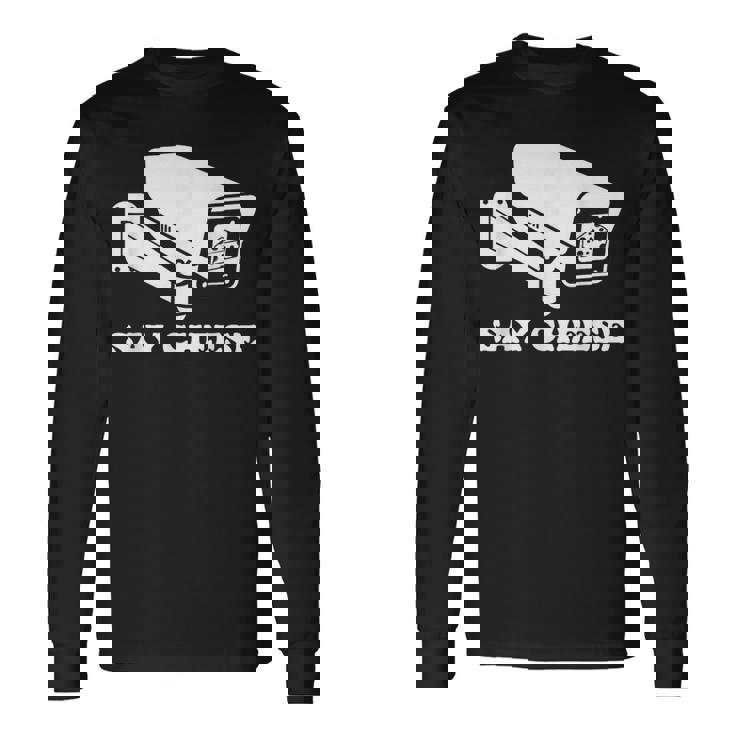 ay Cheese 監視防犯カメラ 長袖Tシャツ