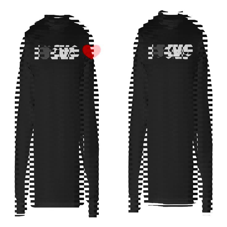 Gmo大好き 長袖Tシャツ