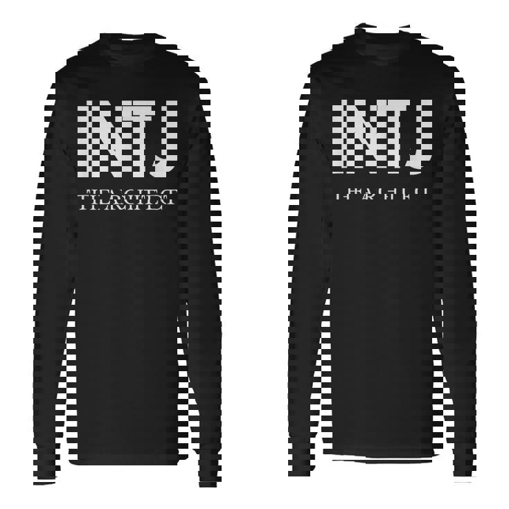 Intj 建築家 Intj 長袖Tシャツ