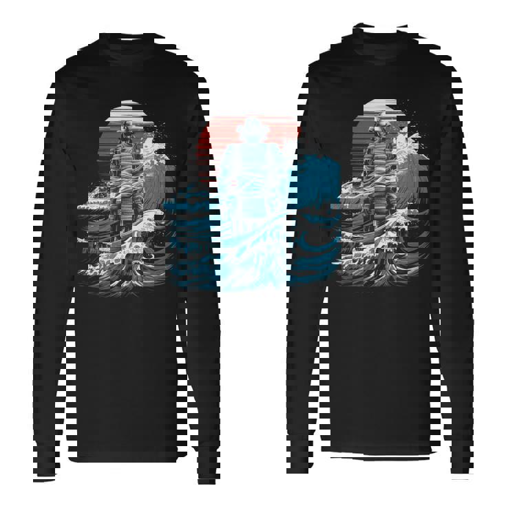 Japonamouraï Tokyo Arts Martiaux Épée Edgy Manche Longue T-shirt à manches longues