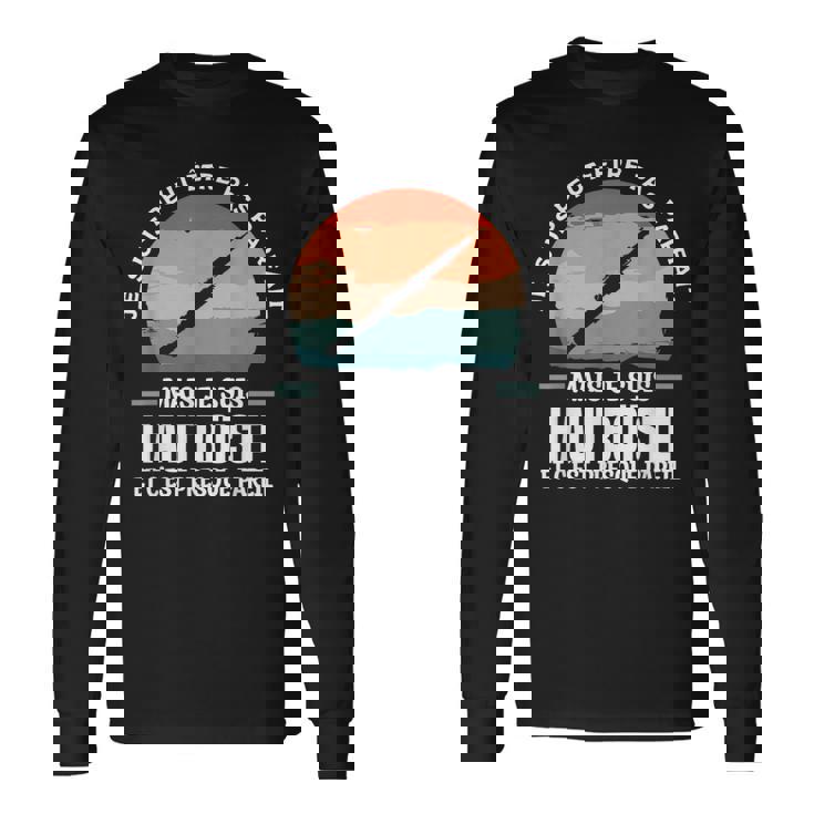 Jeuis Peut-Être Pas Parfait Mais Jeuis Hautboïste T-shirt à manches longues